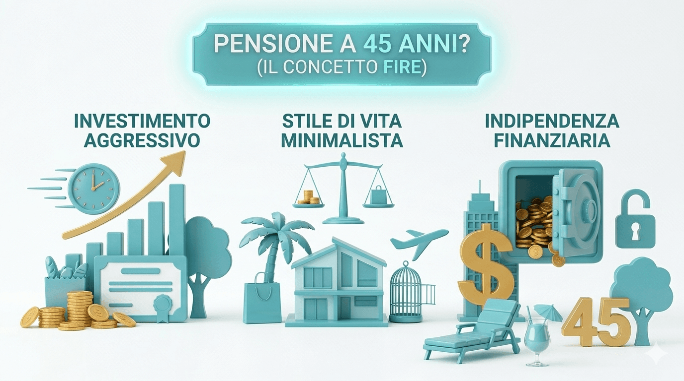 FIRE: Andare in pensione a 45 anni?
