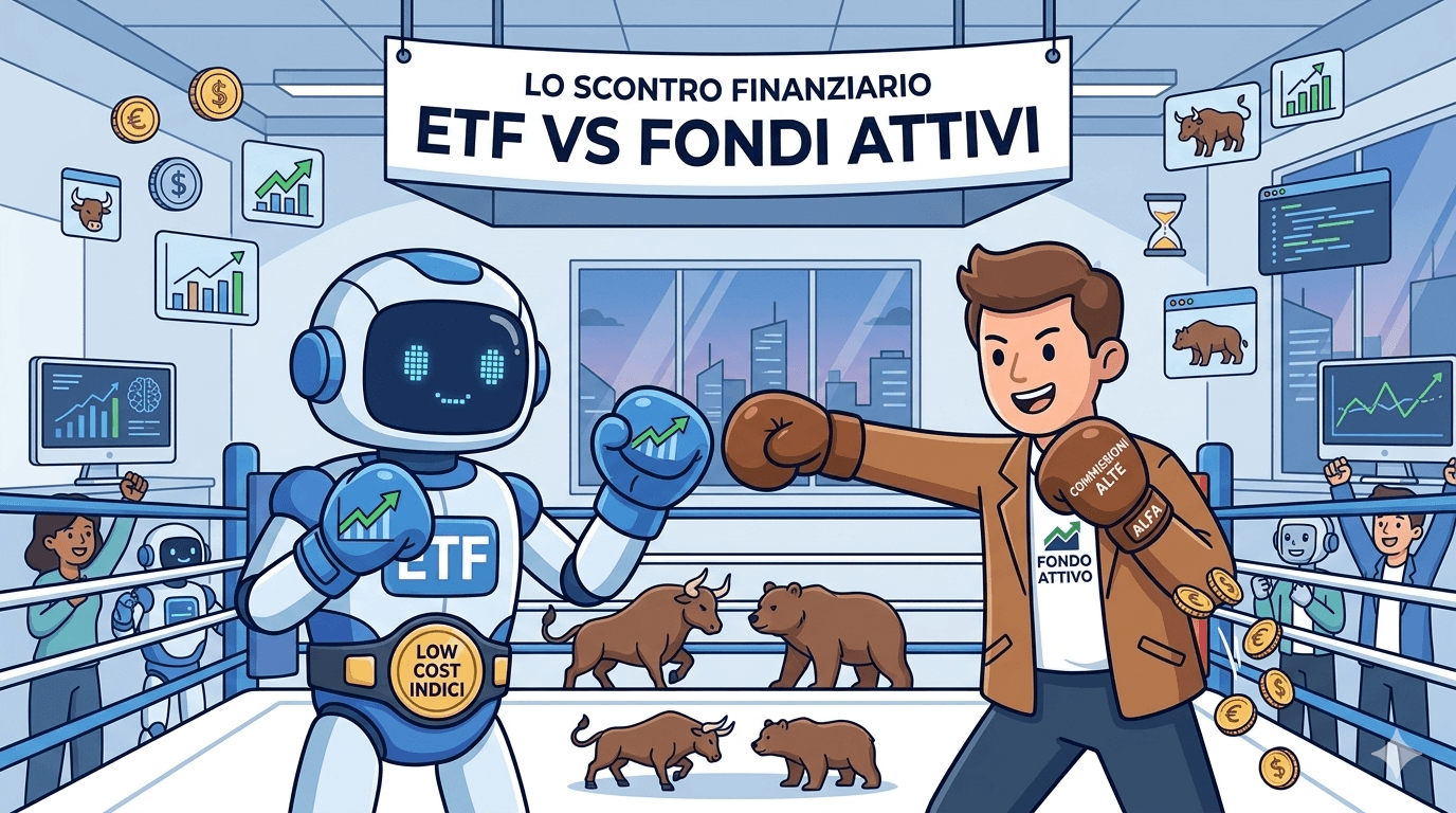 Fondi Attivi vs ETF: perché il mercato vince sempre