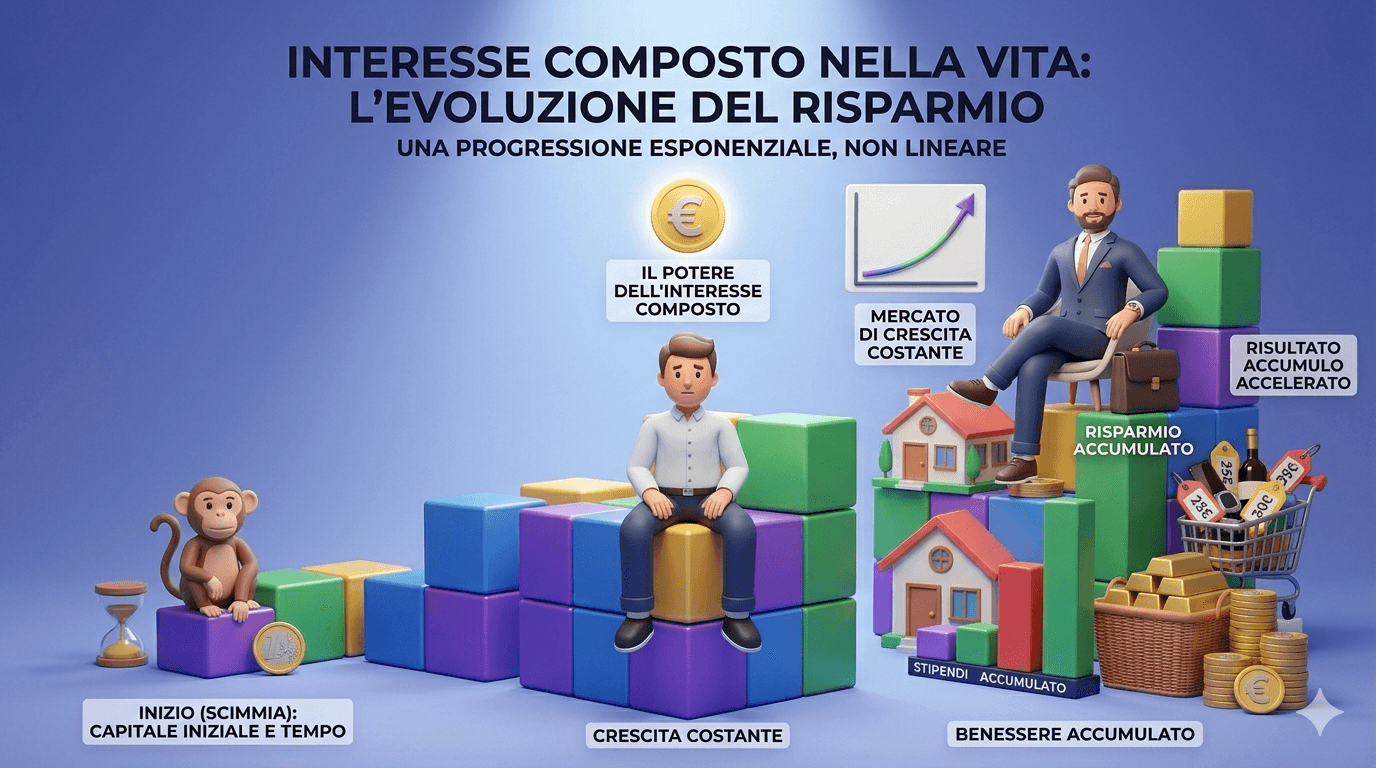Interesse Composto nella Vita: il Potere dell'1% Quotidiano