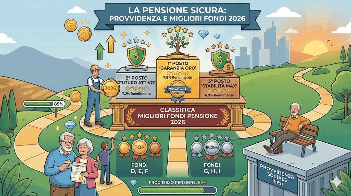 Migliore pensione integrativa 2026: confronto fondi aperti