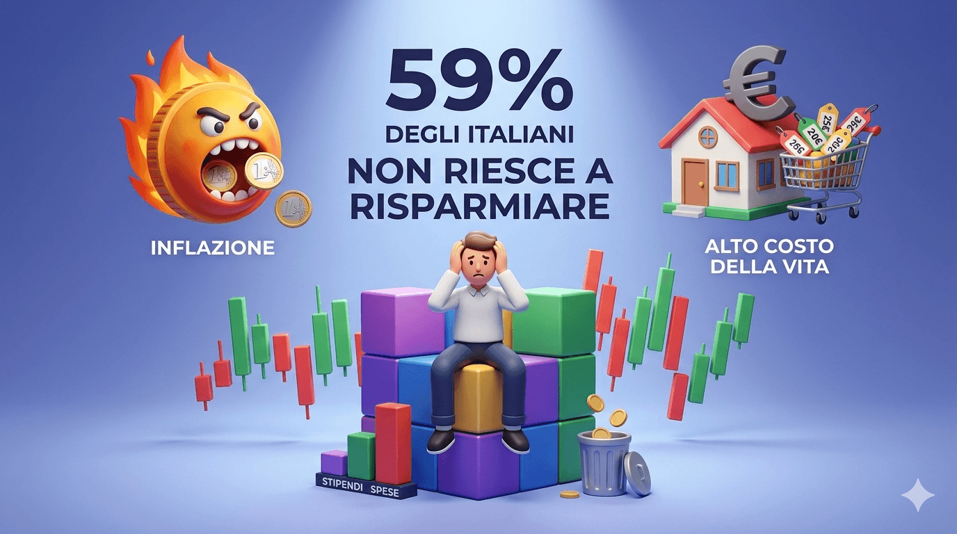Risparmio: l'abitudine persa che separa poveri e ricchi