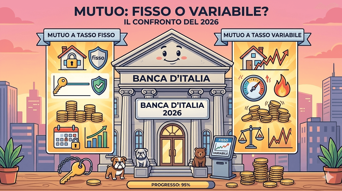 Mutuo 2026: Fisso o Variabile? La Guida Prima della BCE